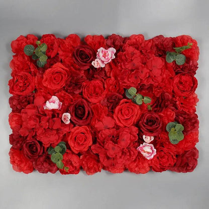 Rynx | Elegant Flower Wall Art Handmade with Cotton, Silk and Artificial Flowers