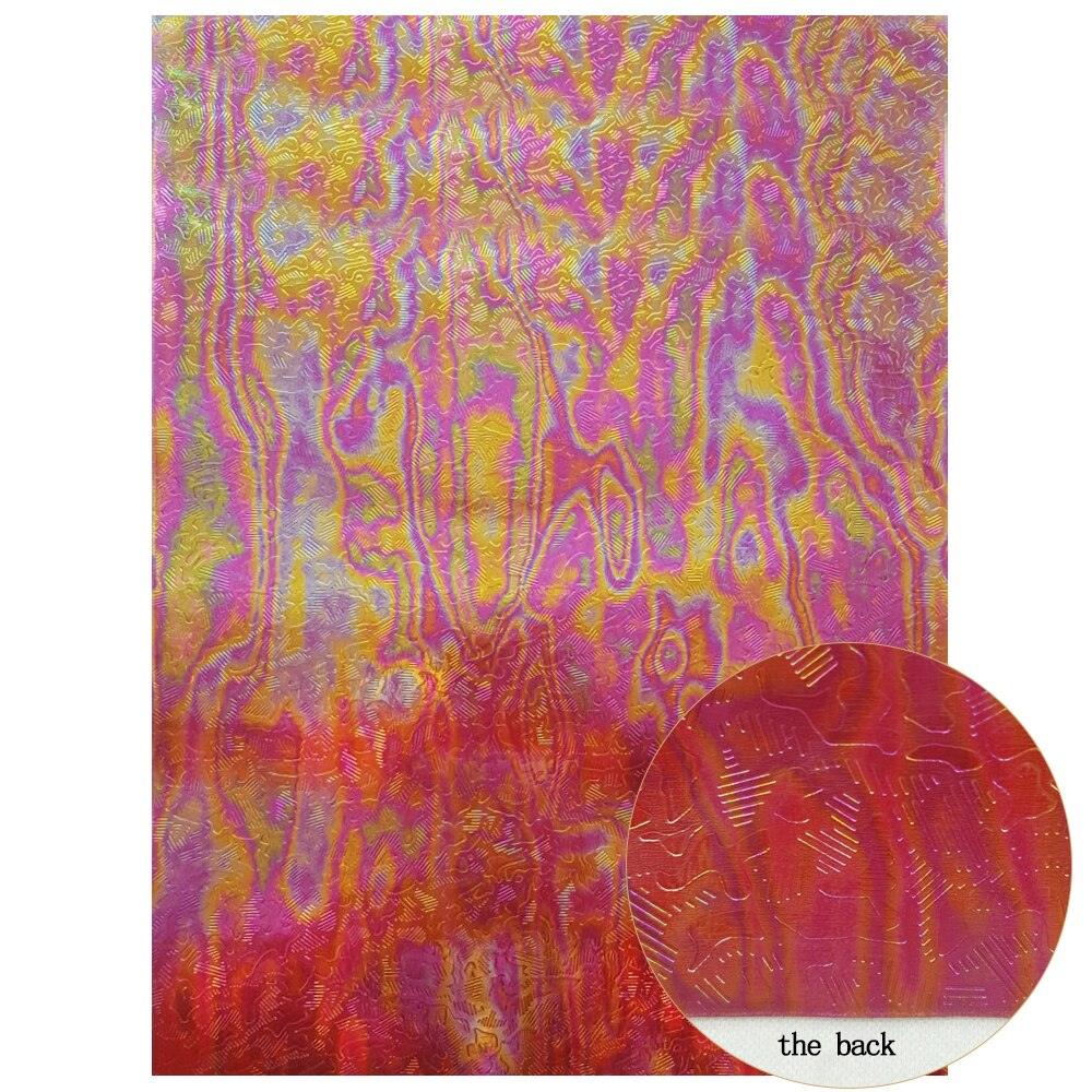 Rynx | Shiny Red Chunky Glitter Craft Fabric Sheets - A4 Size for DIY Projects