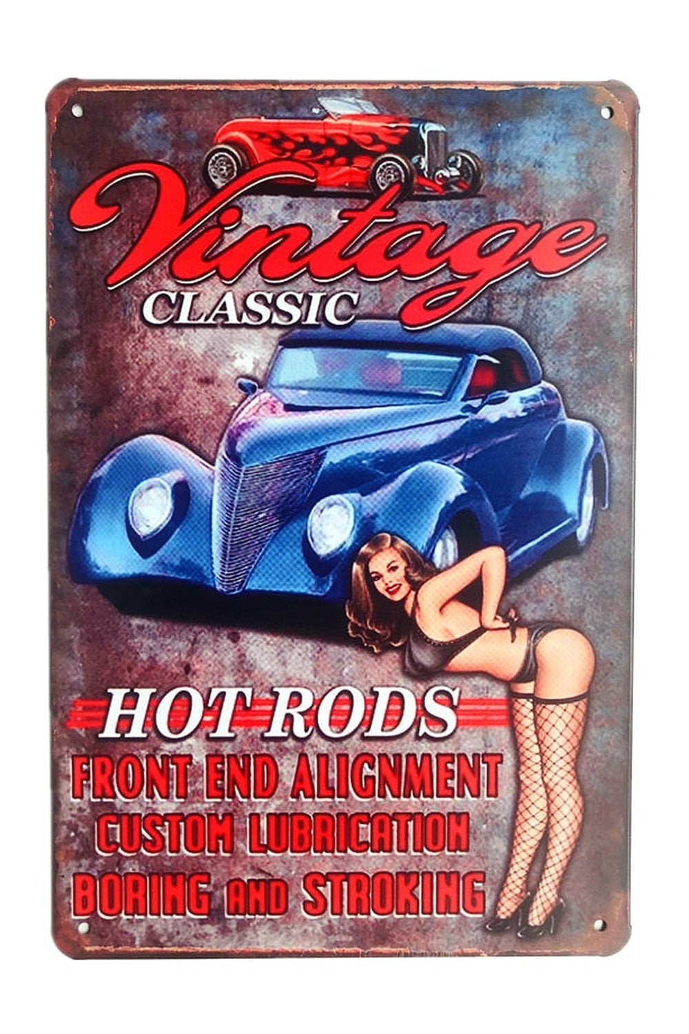 Rynx | Service Girl Vintage Poster