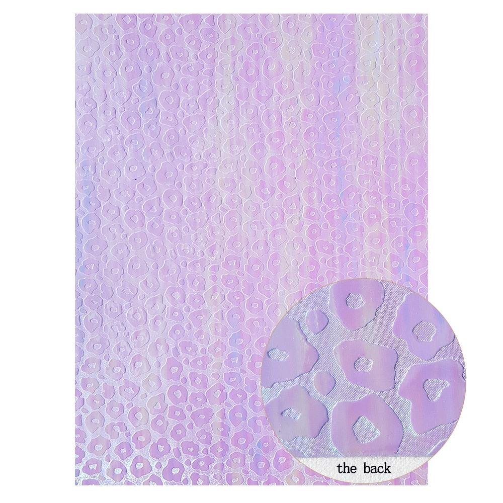 Rynx | Sparkling Violet Faux Leather Fabric - A Must-Have for Sparkling DIY Projects