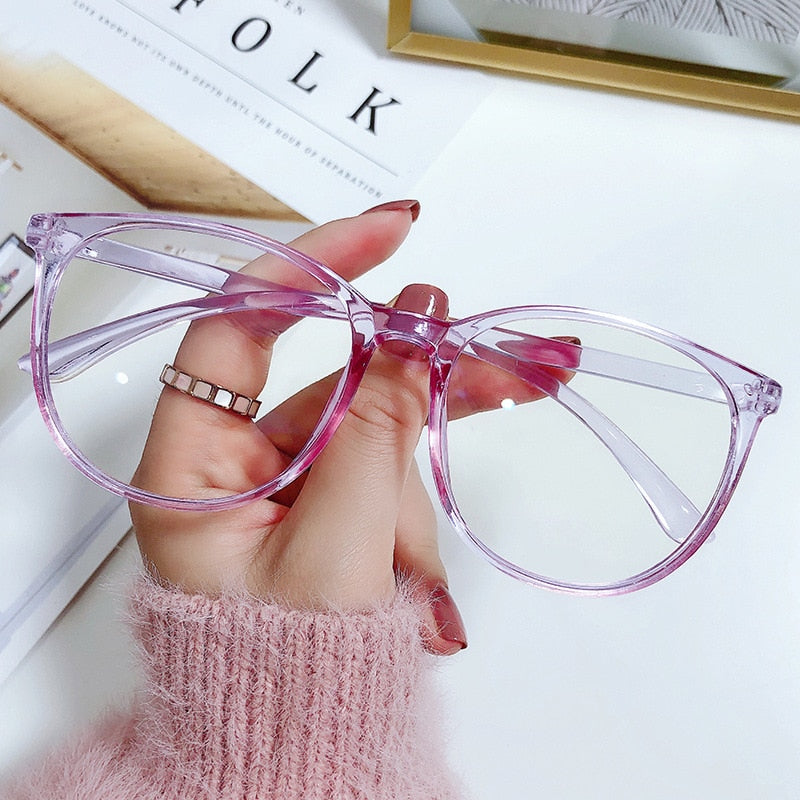RYNX | Glasses – Trendy Blue Light Filter Glasses for Protection Purple