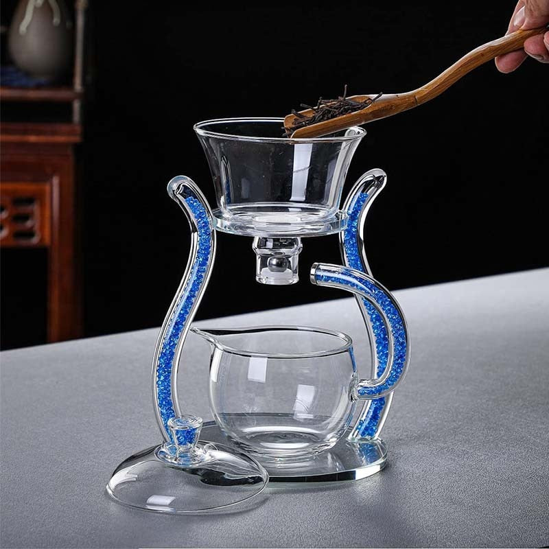 Rynx | Crystal Glass Fancy Magnetic Tea Infuser