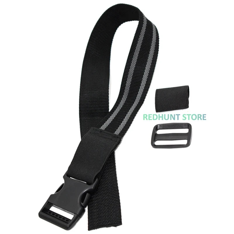 Rynx | Tactical Drop Leg Holster QLS 19/22 – Mid-Low Belt Universal Pistol Holster with Elastic Thigh Strap for Hunting