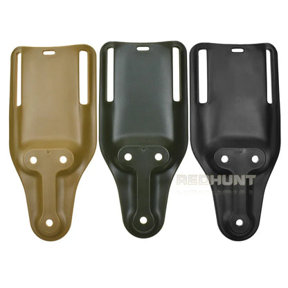 Rynx | Tactical Holster for Airsoft - Drop Adapter Belt Holster with Short SOG Clip Mount, Waist Hanging Board for 2-Inch Belts