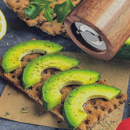 Rynx | Elegant Acacia Wood Spice Mill Duo - Premium Kitchen Spice Mill