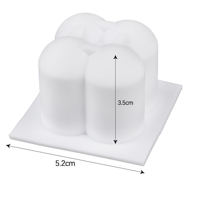 Rynx | Serene Soy Candle Making Kit with 3D Cube Mold for Aromatherapy