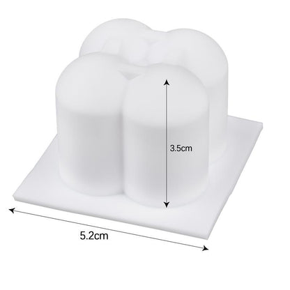 Rynx | Serene Soy Candle Making Kit with 3D Cube Mold for Aromatherapy