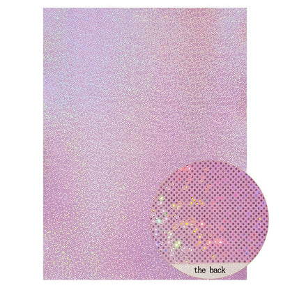 Rynx | Sparkling Pink Faux Leather Crafting Sheets - Elevate your DIY projects