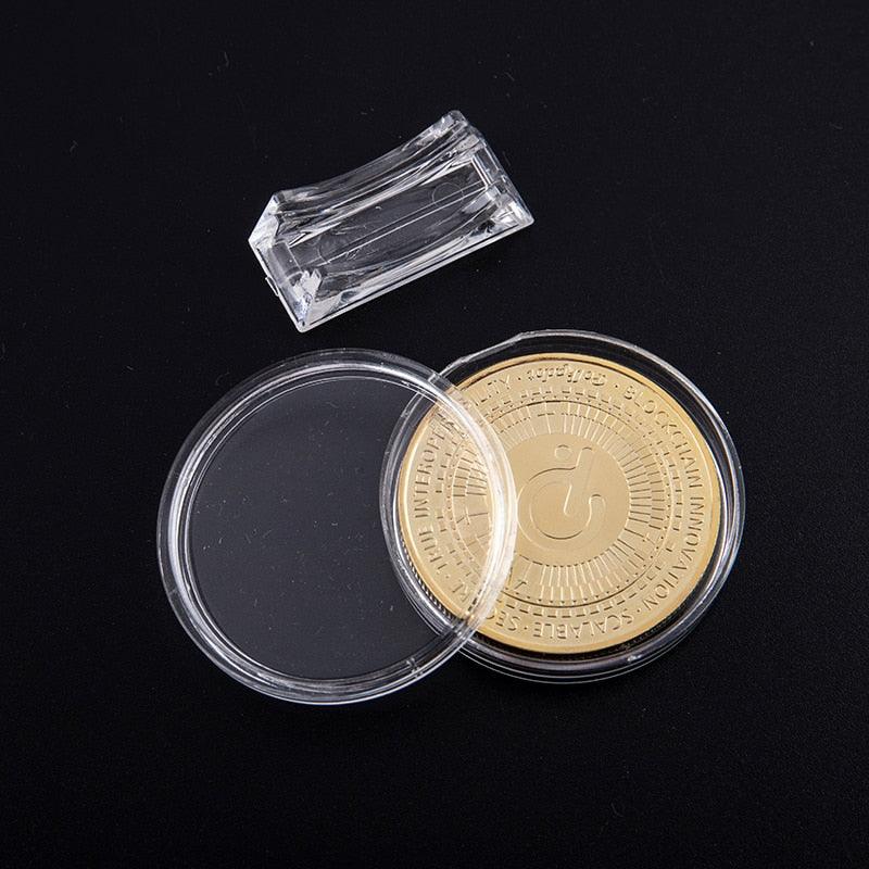 Rynx | Deluxe Acrylic Display Case for 4cm Commemorative Coins - Protect and Showcase Your Treasures