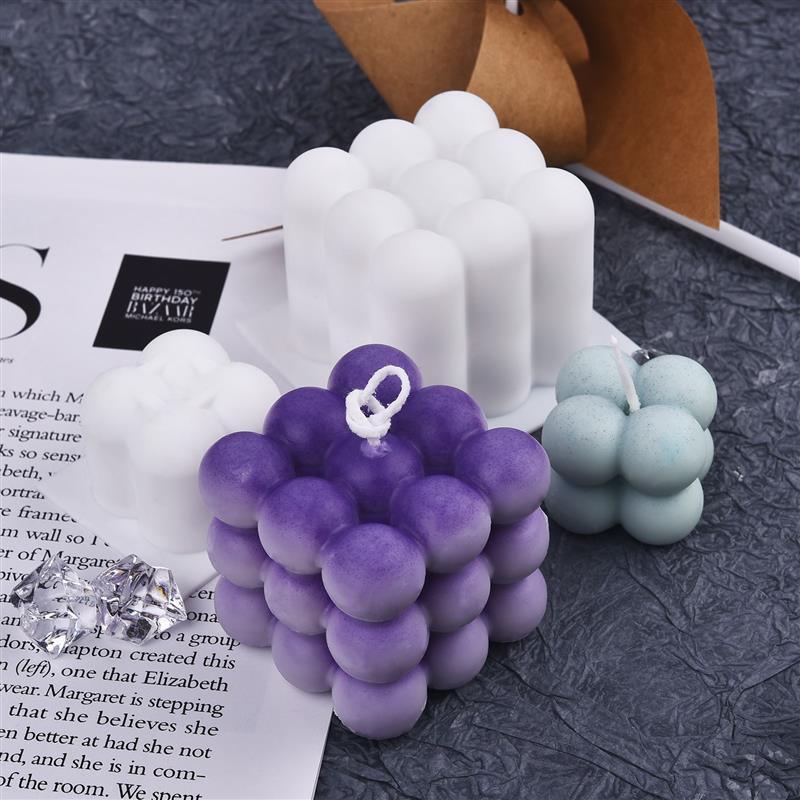 Rynx | Serene Soy Candle Making Kit with 3D Cube Mold for Aromatherapy