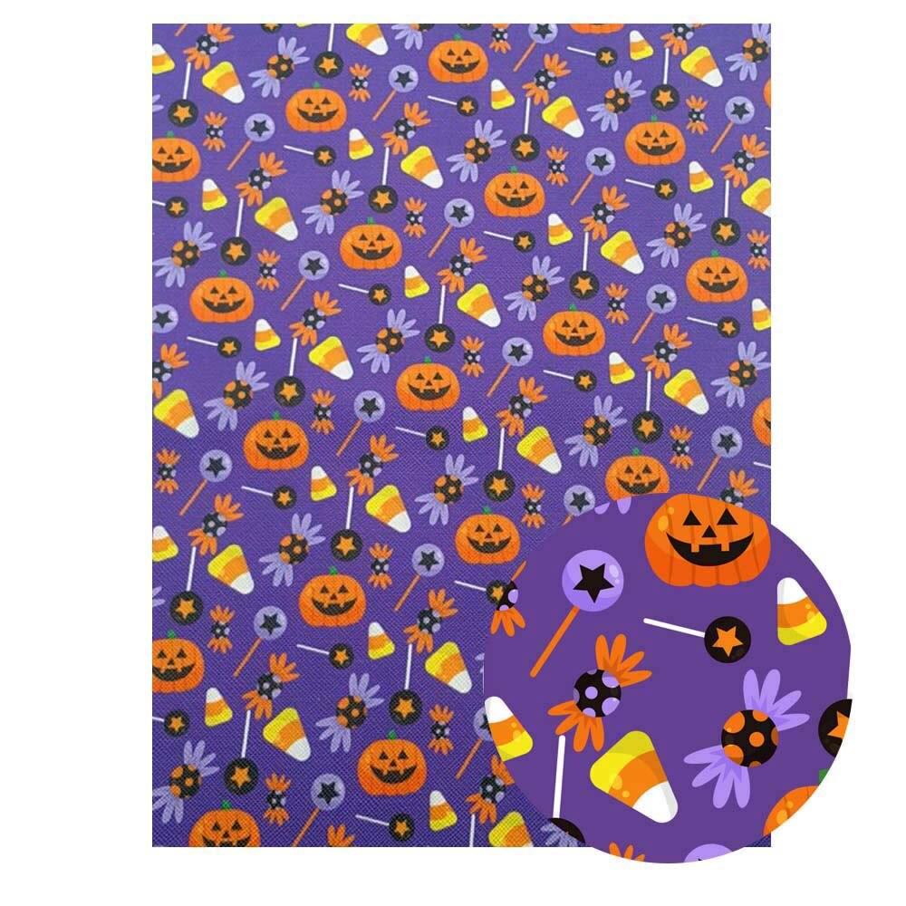 Rynx | Halloween Themed PU Leather Craft Sheets - Essential for Spooky DIY Projects 🎃