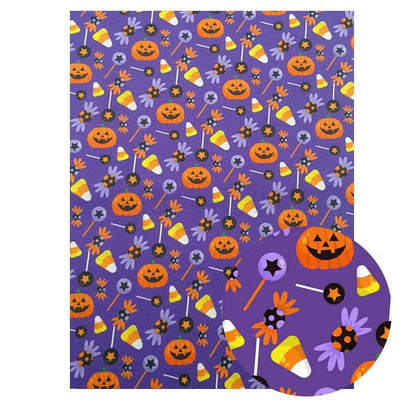 Rynx | Halloween Themed PU Leather Craft Sheets - Essential for Spooky DIY Projects 🎃