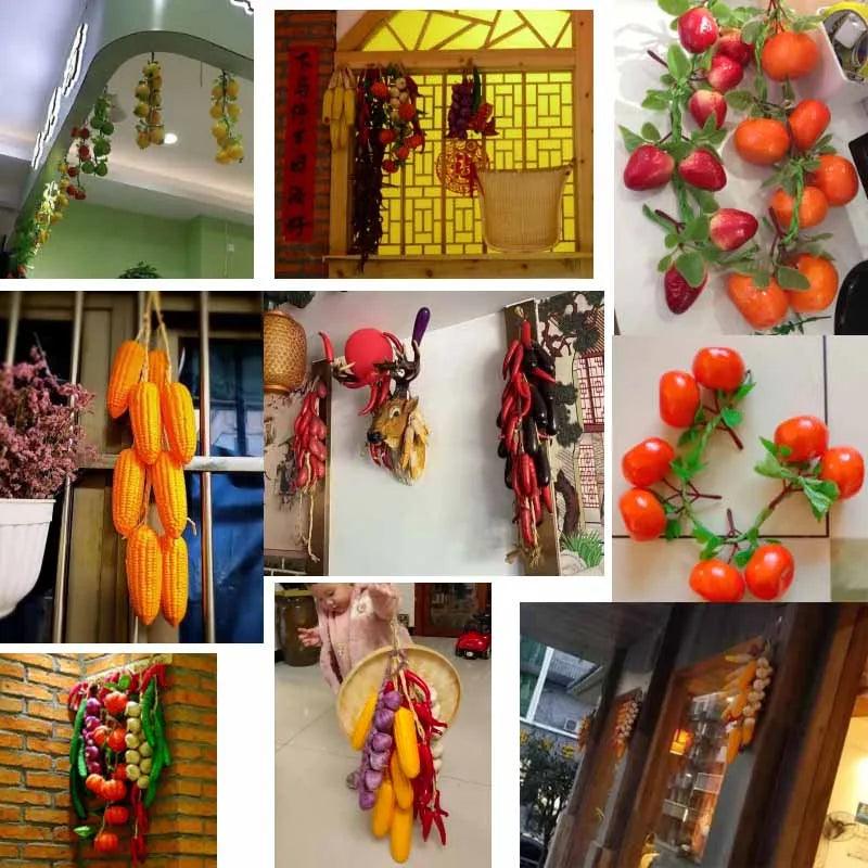 Rynx | Realistic Foam Fruits & Vegetables - Premium Decorative Food Props for Home Decor, Photography, and Celebrations