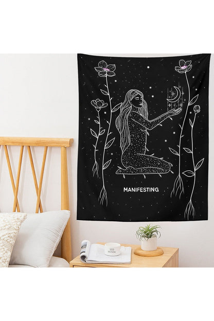 Rynx | Phase Girl Psychedelic Tapestry