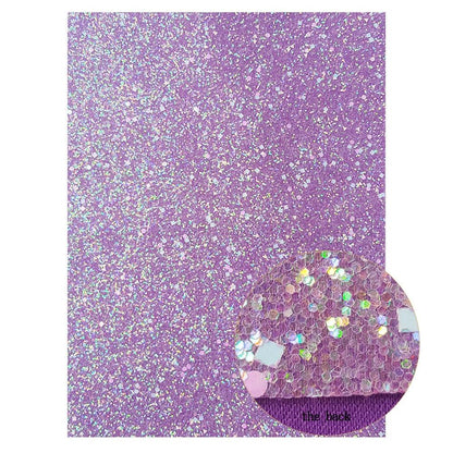Rynx | Sparkling Violet Faux Leather Fabric - A Must-Have for Sparkling DIY Projects