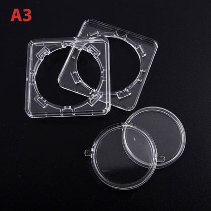 Rynx | Deluxe Acrylic Display Case for 4cm Commemorative Coins - Protect and Showcase Your Treasures