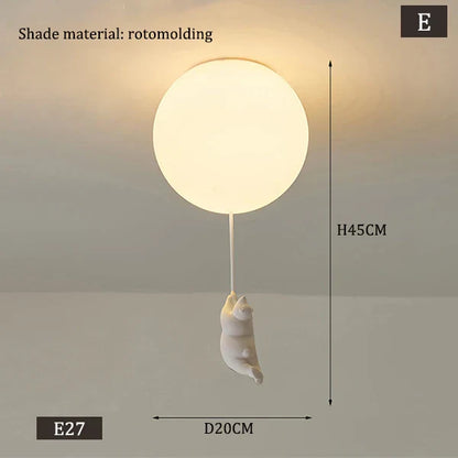 Rynx | Hanging Bears Balloon Lamp