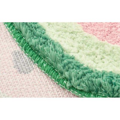 Rynx | Watermelon Bathroom Rug Fruit Rug Living Room Mat Toilet Kitchen Floor Mat Door Mat Soft Non-Slip Dorm Decor