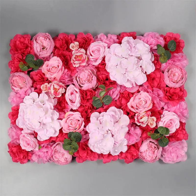 Rynx | Elegant Flower Wall Art Handmade with Cotton, Silk and Artificial Flowers