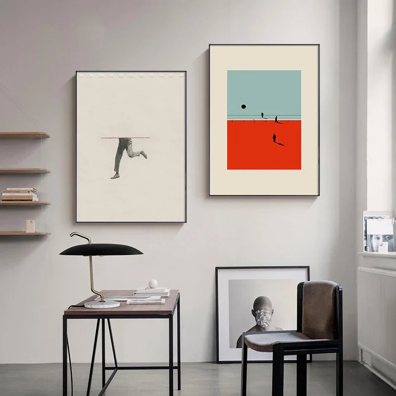 Rynx | Geometry Canvas Poster