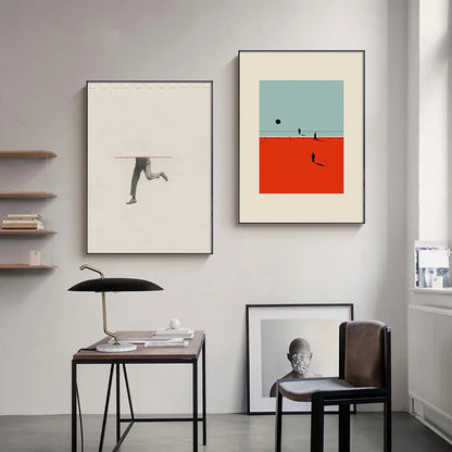 Rynx | Geometry Canvas Poster