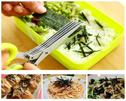 Rynx | 5-Ring-Multi-Function-Kitchen-Herb-Cutter
