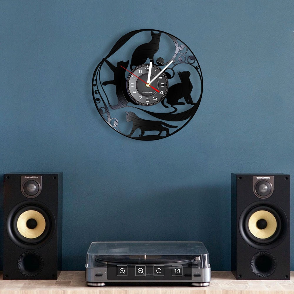 Rynx | Cat Lover Wall Clock Decor