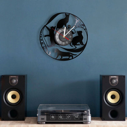 Rynx | Cat Lover Wall Clock Decor