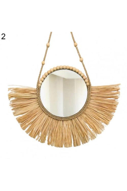 Rynx | Straw Hat Style Mirror