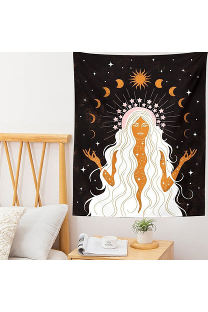 Rynx | Phase Girl Psychedelic Tapestry