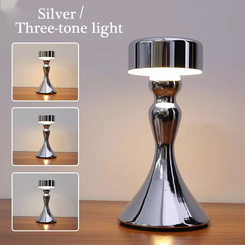 Rynx | Luxury Wireless Table Lamp with Gold Finish