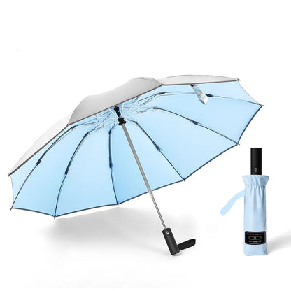 Rynx | Stay Dry and Stylish with our Inverted Umbrella – Windproof, Folding, and Reflective!
