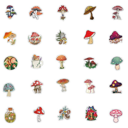 Rynx | Enchanting Mushroom Sticker Art Collection