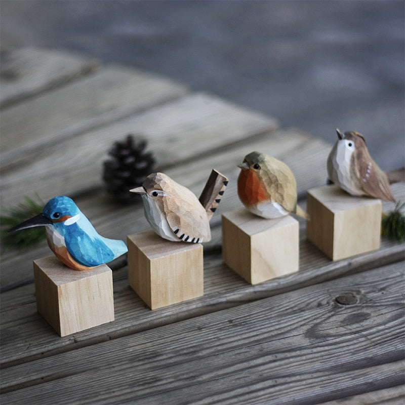 Rynx | Handcrafted Wooden Birds - AuriBirds
