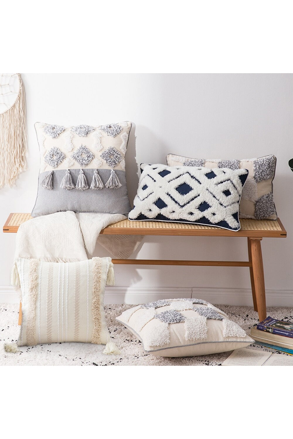 Rynx | tufted cushion cover