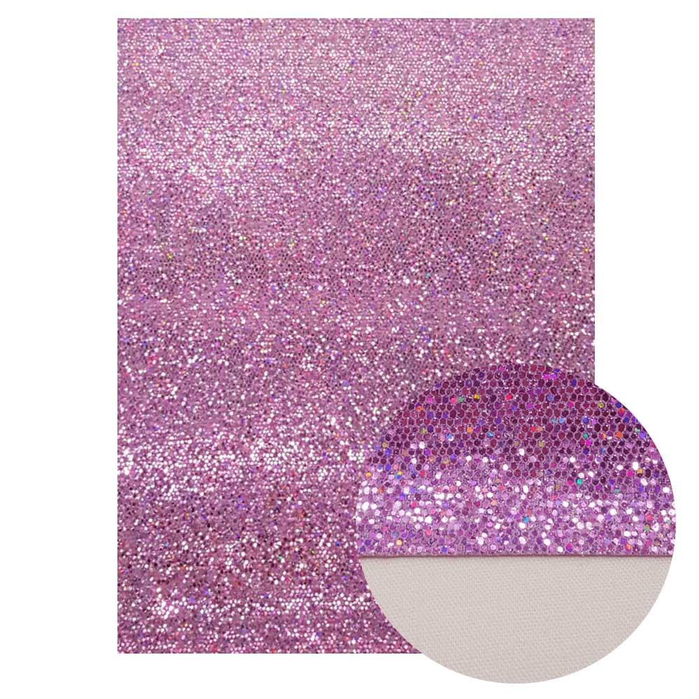 Rynx | Sparkling Violet Faux Leather Fabric - A Must-Have for Sparkling DIY Projects