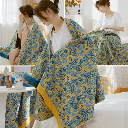 Rynx | Paisley Print Blanket