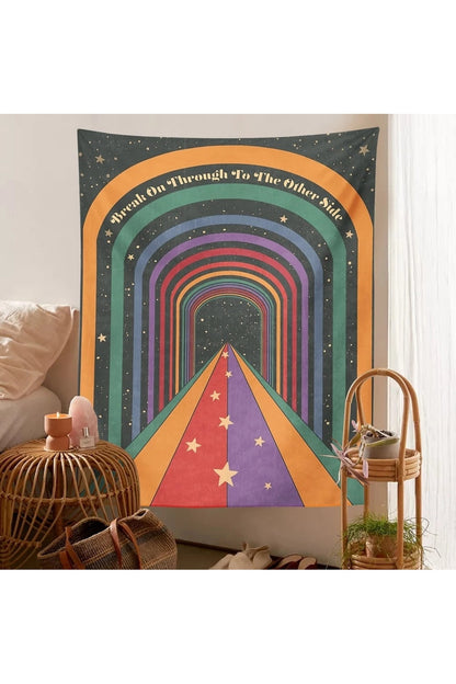 Rynx | Gate of Eternity psychedelic tapestry