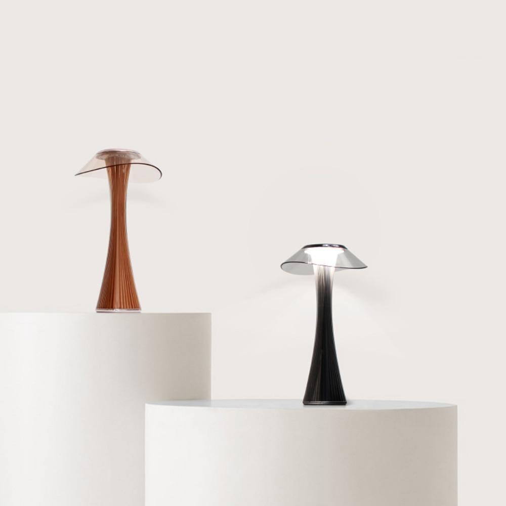 RYNX | Sensor LED Crystal Lamp - Rose Gold