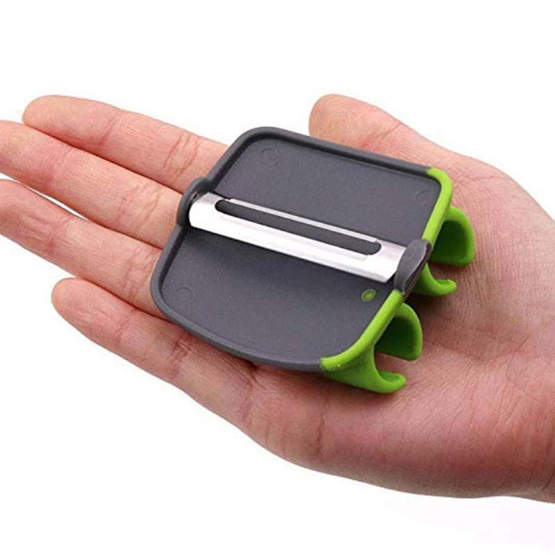 Rynx | Vegetable and Fruit Peeler with Finger Grip