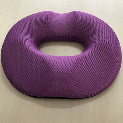 RYNX | Donut Pillow | Relief for Hemorrhoids, Coccyx, Ulcers, and Tailbone Pain Purple