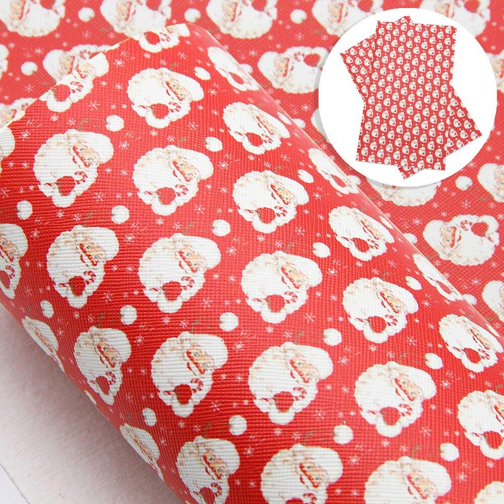 Rynx | Crimson Holiday Faux Leather Craft Set - DIY Festive Fabric Set