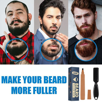 Rynx | Beard Filler Set - Tighter and Fuller Beard For All Men!