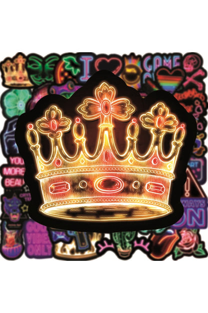 Rynx | Style Neon Scrapbooking Sticker