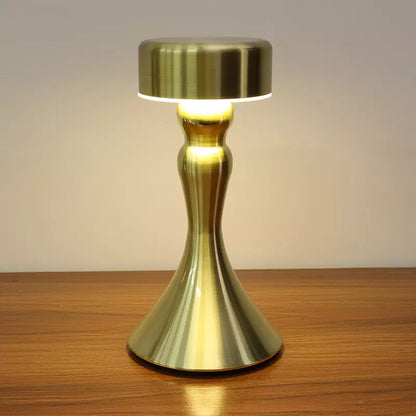 Rynx | Luxury Wireless Table Lamp with Gold Finish