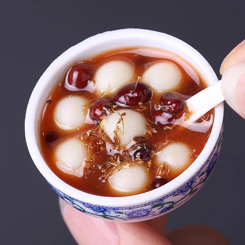 Rynx | Enchanting Mini Chinese Cuisine Bowl Playset - Cute Decorative Items for Children and Home