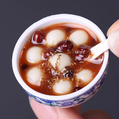 Rynx | Enchanting Mini Chinese Cuisine Bowl Playset - Cute Decorative Items for Children and Home