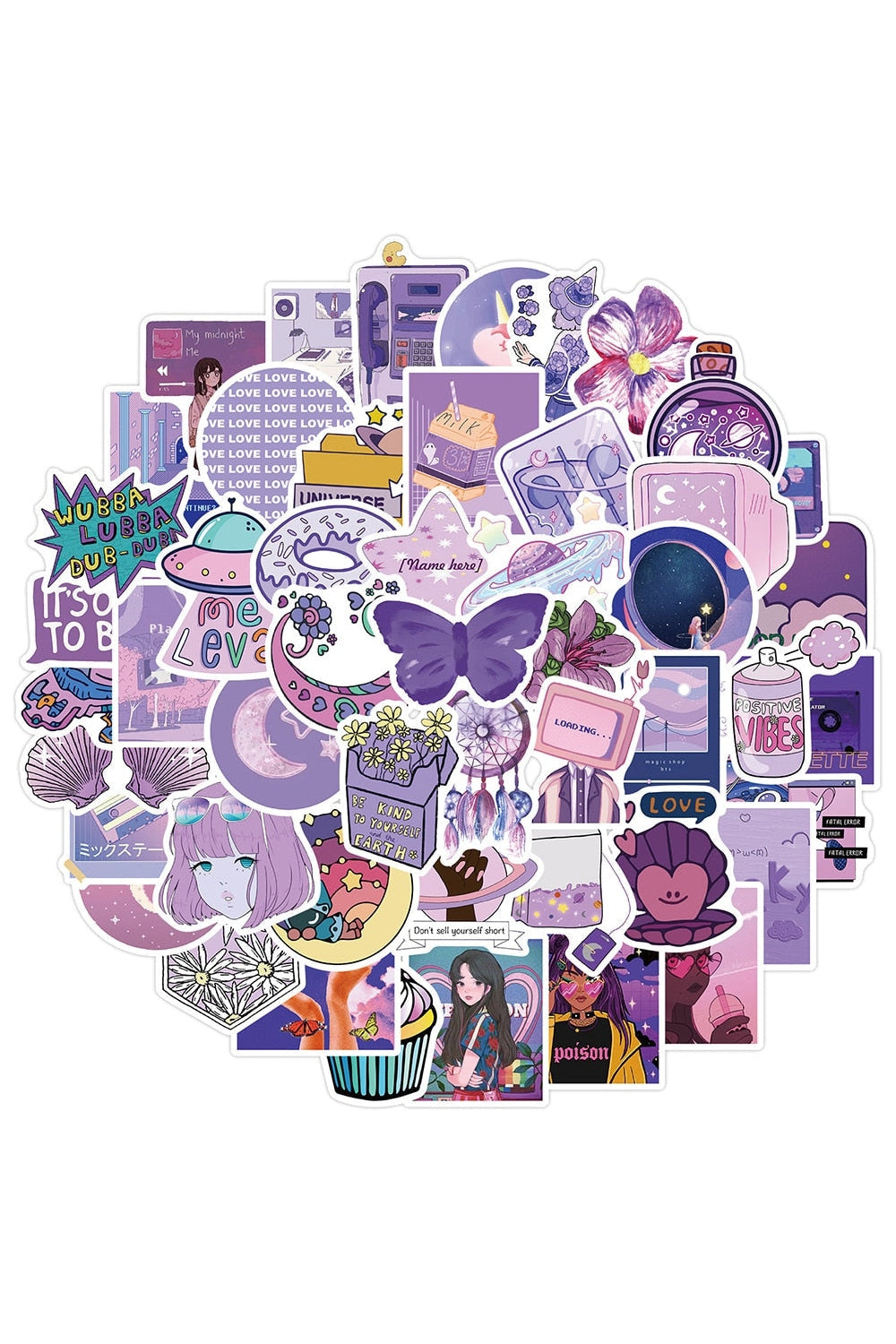 Rynx | Girl's Sweet Scrapbook Stickers