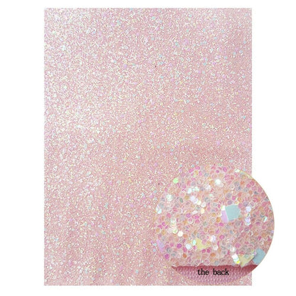 Rynx | Sparkling Pink Faux Leather Crafting Sheets - Elevate your DIY projects