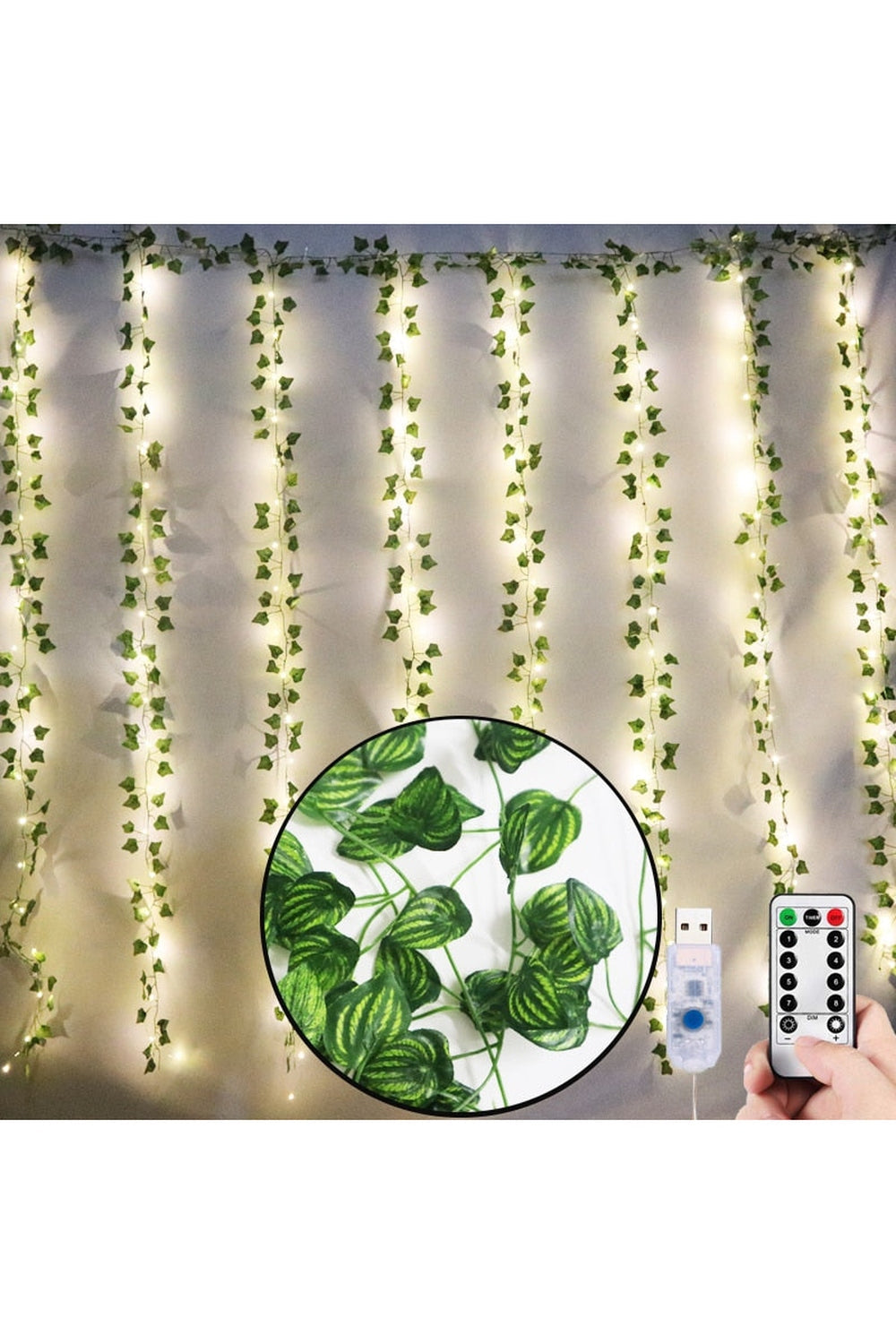 Rynx | illuminated artificial ivy